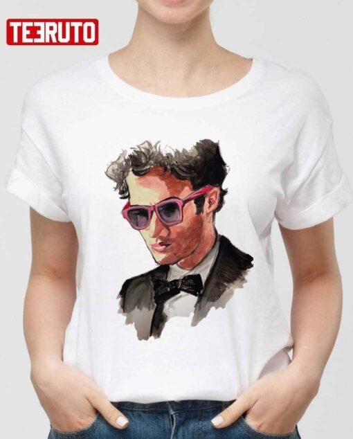 Fanart Singer Darren Criss Portrait Tee Shirt