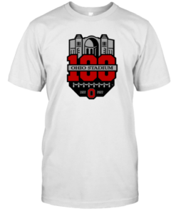 Fanatics Store Ohio State 1922-2022 Buckeyes 100th Year Stadium Anniversary T-Shirt