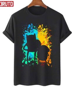 Finn And Jake Paint Splatter Adventure Time T-Shirt