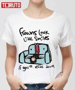 Frowns Look Like Smiles Darren Criss Tee Shirt