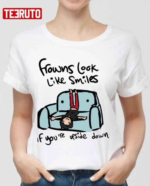 Frowns Look Like Smiles Darren Criss Tee Shirt