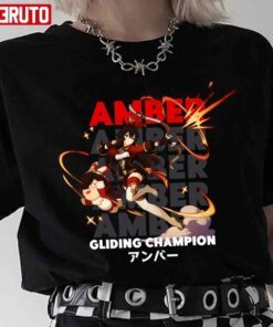 Gliding Champion Amber Genshin Impact Tee Shirt