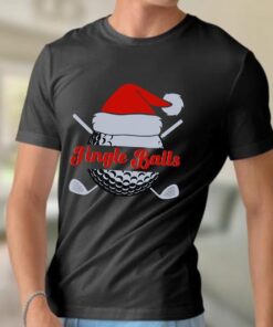 Golf Jingle Balls Merry Christmas Tee Shirt