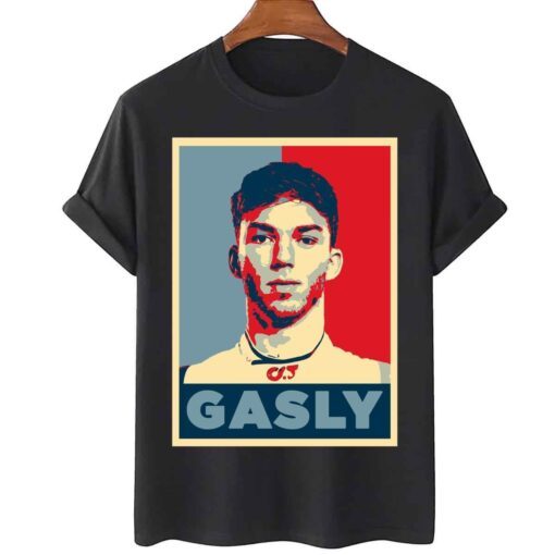 Graphic F1 Pro Pierre Gasly Car Racing Tee Shirt