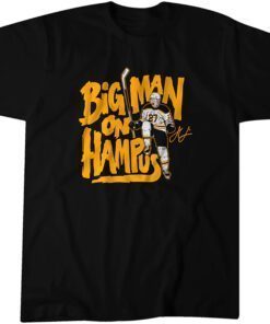 Hampus Lindholm: Big Man on Hampus Tee Shirt