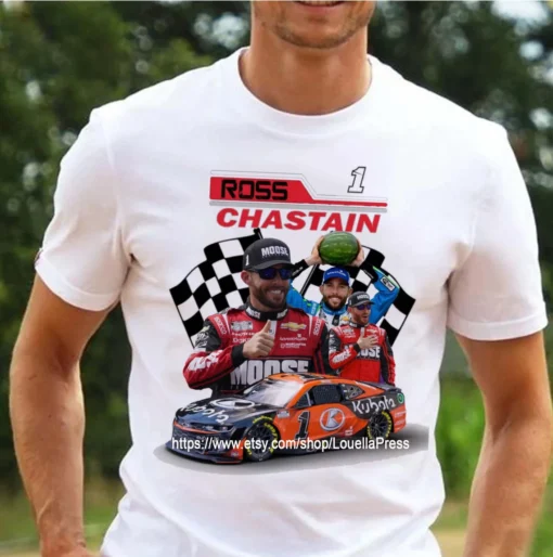 Haul The Wall Ross Chastain Championship Ross Chastain 1 Tee Shirt