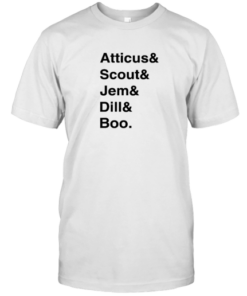 Home Economics Tom Atticus And Scout And Jem And Dill And Boo Tee Shirt