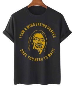 I Saw A Wino Eating Grapes Mitch Hedberg Tee Shirt