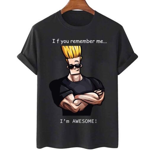 If You Remember Me Johnny Bravo Tee Shirt