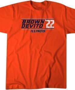 Illinois Football: Brown-Devito '22 Tee Shirt