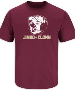 Jimbo the Clown Florida State, Alabama, and Ole Miss Fans Tee Shirt