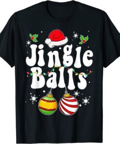 Jingle Balls Tinsel Tits Matching Couple Chestnuts Tee Shirt