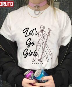 Line Art Shania Twain Let’s Go Girls Tee shirt