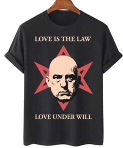 Love Is The Law Aleister Crowley Tee Shirt