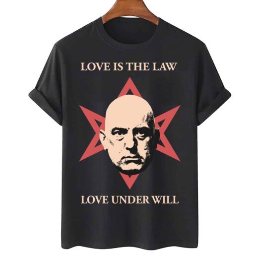 Love Is The Law Aleister Crowley Tee Shirt