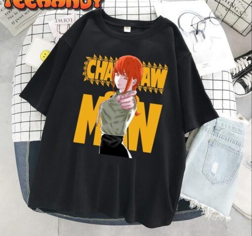 Makima Chainsaw Man Anime Tee Shirt