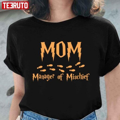 Mom Mischief Manager Hogwarts Harry Potter T-Shirt