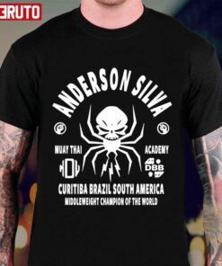 Muay Thai Academy Anderson Silva Tee shirt