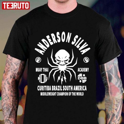 Muay Thai Academy Anderson Silva Tee shirt