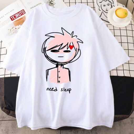 Need Sleep Cute Gaara Naruto Tee Shirt