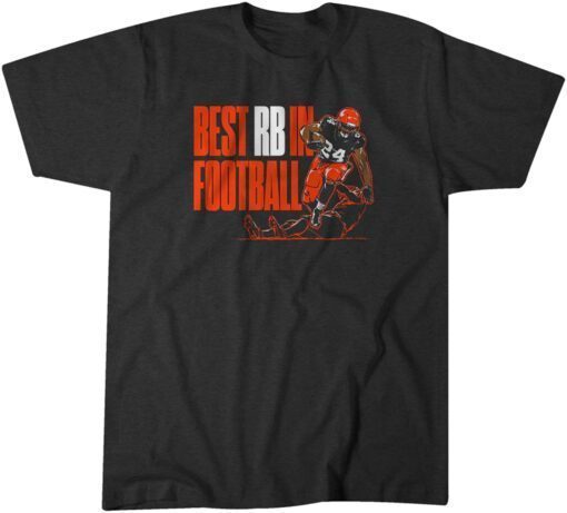 Nick Chubb: Best RB in Football Tee Shirt
