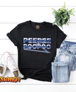 Peepee Poopoo Vaporwave Gaming Viral Text Humor Tee Shirt