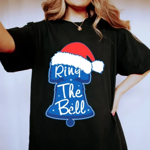 Philly Ring The Bell Philadelphia Baseball Christmas Tee Shirt