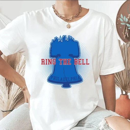 Philly Ring The Bell Philadelphia Baseball Tee Shirt