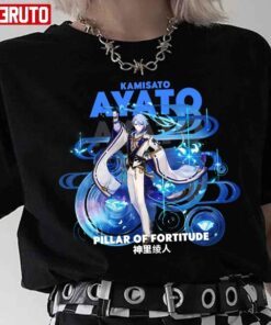 Pillar Of Fortitude Kamisato Ayato Genshin Classic Shirt