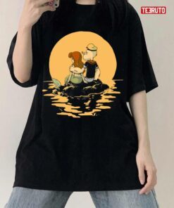 Popeye The Sailor X Ariel The Little Mermaid T-Shirt