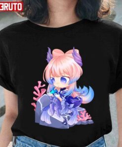 Sangonomiya Kokomi Chibi Genshin Impact Tee Shirt