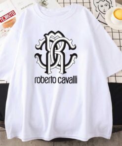 Sepanjang Roberto Cavalli Bersama Relaxed Logo Fit Tee Shirt