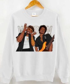 Silk Sonic Cover Art Bruno Mars And Anderson.Paak Tee Shirt