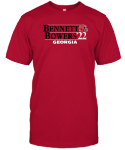 Stetson Bennett Iv Brock Bowers 22 Georgia Bulldogs Football T-Shirt