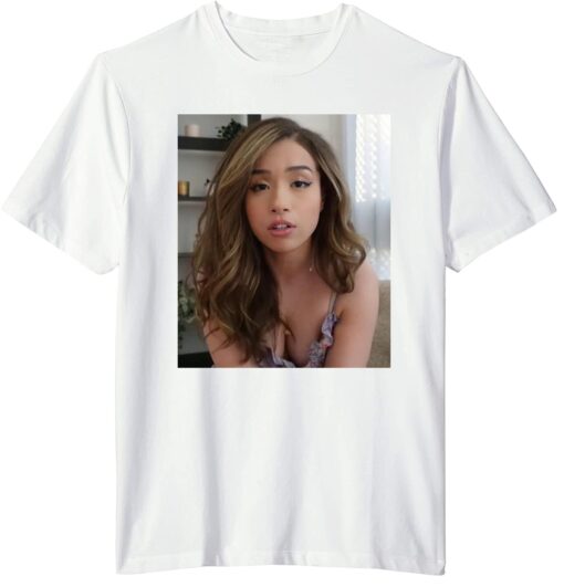 Streamer Pokimane Open Tee Shirt