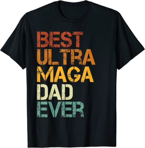 Super Ultra Mega Maga Trump Liberal Supporter Republican Tee Shirt