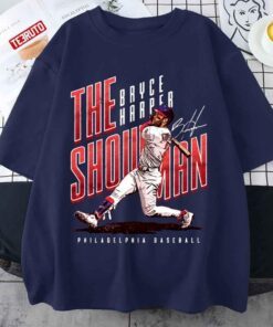 The Showman Bryce Harper Phillies Baseball Tee Shirt