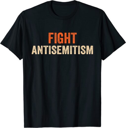 Vintage Fight Antisemitism Essential Tee Shirt