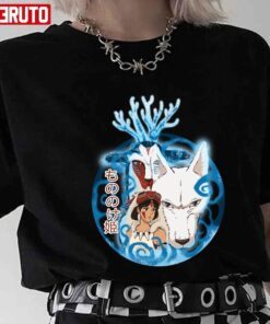 Warrior Princess Princess Mononoke San Moro And The Deer God Tee Shirt