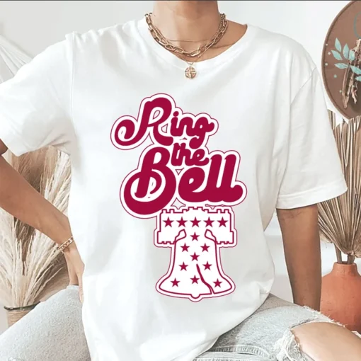 We Love Philadelphia Ring The Bell Tee Shirt