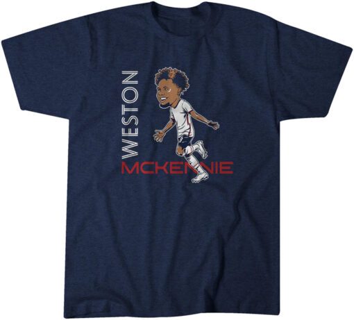 Weston McKennie: Caricature Tee Shirt