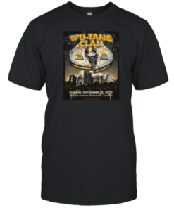 Wu Tang Clan Austin September 25, 2022 Tee Shirt