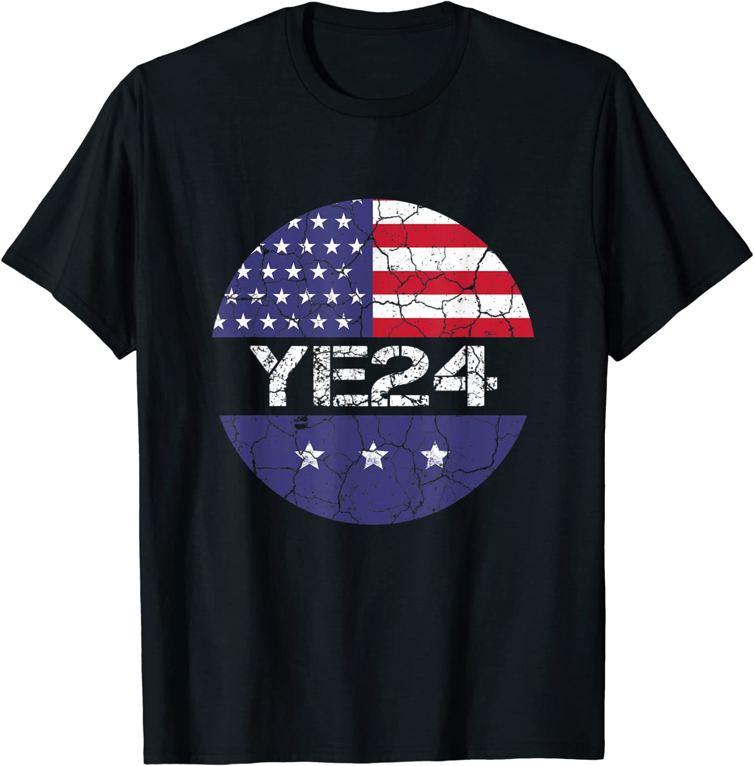 Ye 2024 Us Flag Tee Shirt ShirtElephant Office