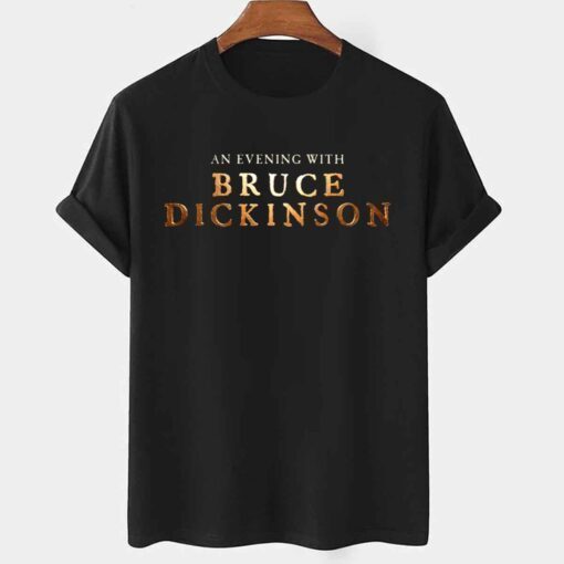 An Evening With Bruce Dickinson Tee Shirt