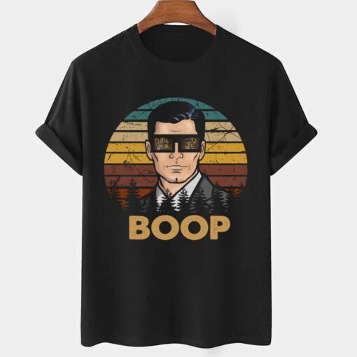 Danger Zone Archer Sitcom Boop Graphic Tee Shirt