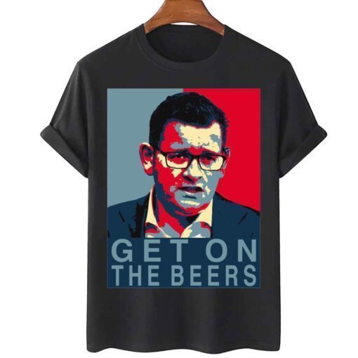 Daniel Andrews Get The Beers On Graphic Tee Shirt