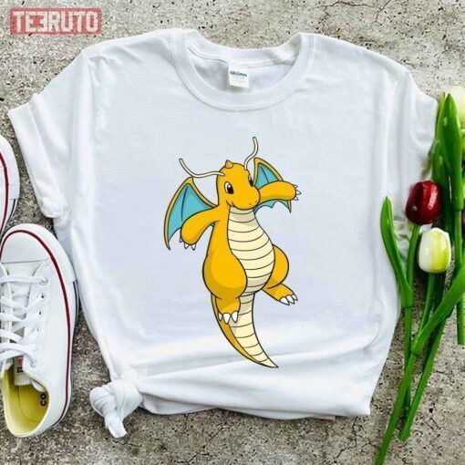 Dragonite Kairyuu Dragon Flying Type Pokémon Tee Shirt