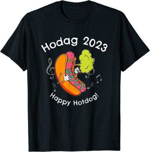 Hodag 2023 Happy Hotdog Country Fest Tee Shirt