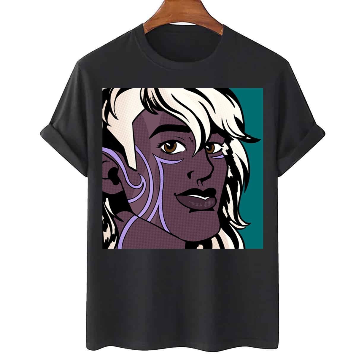 Pop Art Ethari Face The Dragon Prince Tee Shirt