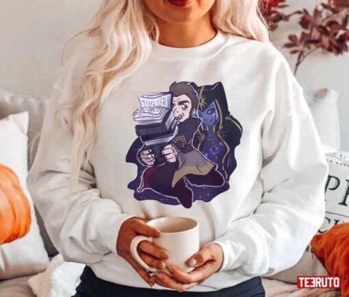 Viren &a Aaravos Chibi The Dragon Prince T-Shirt